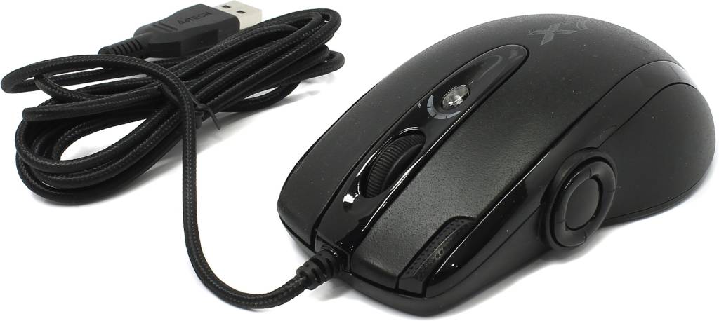   USB A4-Tech Game Laser Mouse [XL-755BK-Black] (3600dpi) (RTL) 10.( )