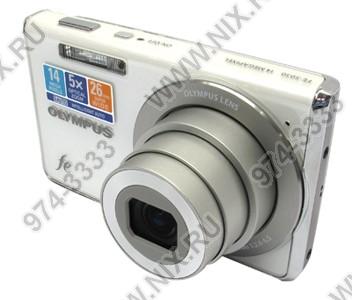    Olympus FE-5030[White](14.0Mpx,26-130mm,5x,F2.8-6.5,JPG,46Mb+0Mb SDHC,2.7,USB2.0,AV