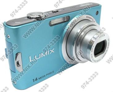    Panasonic Lumix DMC-FX66-A[Blue](14.1Mpx,25-125mm,5x,F2.8-5.9,JPG,40Mb+0Mb SD/SDHC/S