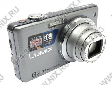    Panasonic Lumix DMC-FS33-S[Silver](14.1Mpx,28-224mm,8x,F3.3-F5.9,JPG,40Mb+0Mb SD/SDH