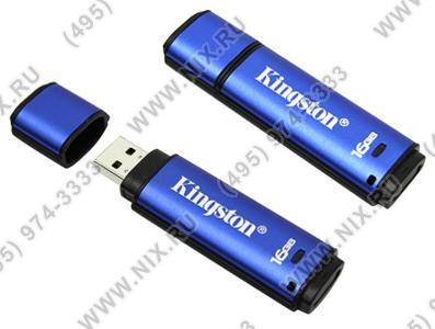   USB2.0 16Gb Kingston DataTraveler Vault Privacy [DTVP/16GB] (RTL)