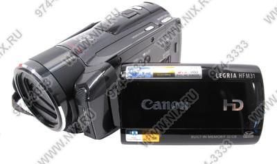    Canon Legria HF M31[Black]HD Camcorder(AVCHD1080,3.89Mpx,15xZoom,,2.7,32Gb+0M