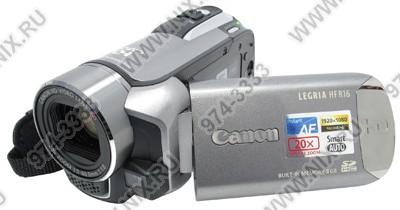    Canon Legria HF R16[Silver]HD Camcorder(AVCHD1080,2.39Mpx,20xZoom,,2.7,8Gb+0