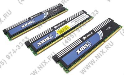    DDR3 DIMM  6Gb PC-10600 Corsair XMS3 [CMX6GX3M3A1333C8] KIT 3*2Gb