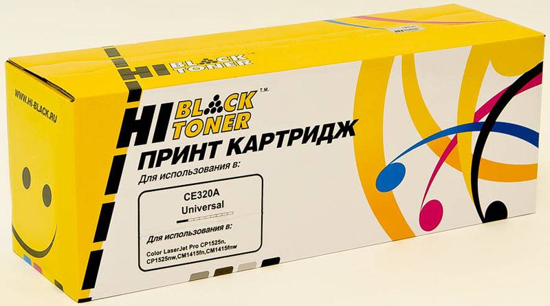 - HP CE320A 128A Black (Hi-Black)  CLJ Pro CP1525/CM1415, 2K