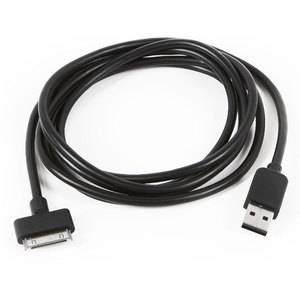 купить Кабель USB 2.0 AM -- >Apple  1.0м Gembird CC-USB-AP1MB AM/Apple, для iPhone 4/iPod/iPad, черный, паке