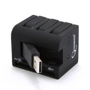   USB2.0 GEMBIRD [UHB-FD1] Card Reader/Writer CF/MD, MS, SD/MMC + 3  USB 2.0