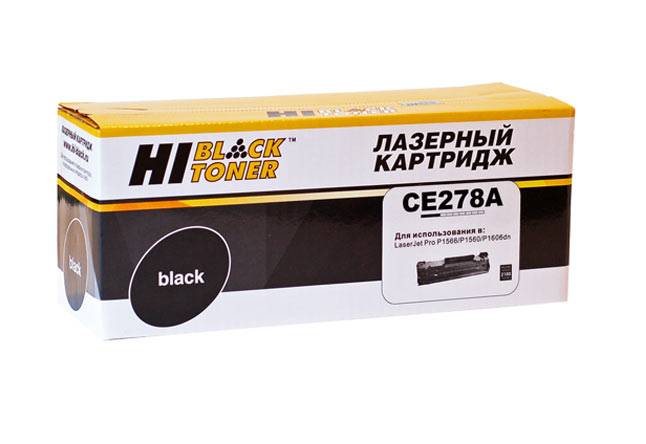  - HP CE278A/C728 (Hi-Black)  LJP1566/1606 Black 2100 .