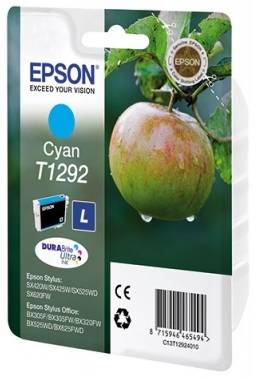   Epson SX420W/SX425W/BX305F Cyan (Boost) 13ml Type 8.0 13  C13T12924011 (NE-T1292)
