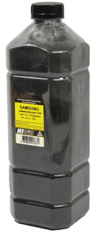 купить Тонер Samsung Универсальный 2160 (Hi-Black) Тип 2.2, Polyester, 700 г, канистра
