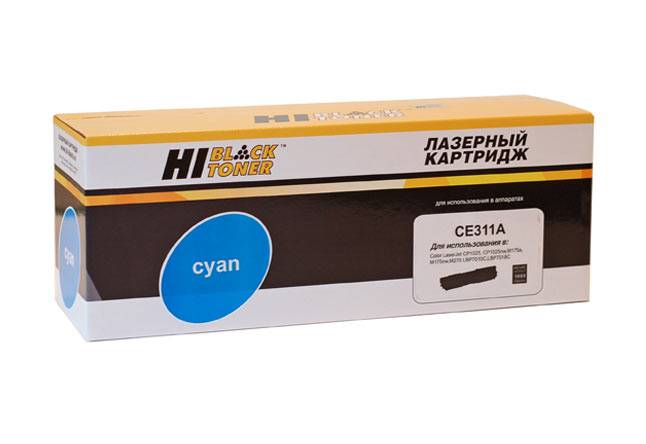 - HP CE311A  CLJ CP1025/1025nw/Pro M175 (Hi-Black)  126A, CE311A, C, 1K