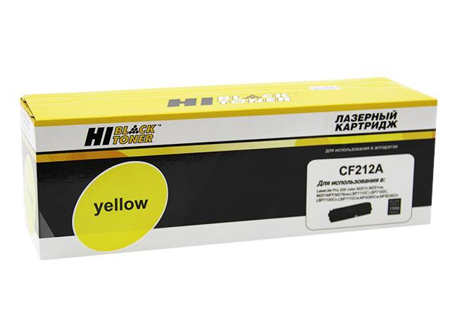  - HP CF212A  CLJ Pro 200 M251/MFPM276 (Hi-Black) 131A, CF212A, Y, 1,8