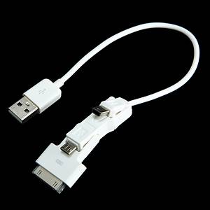  - USB - > Iphone4/micro/mini Gembird A-USBTO12B 3 1    