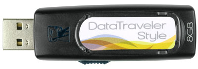   USB2.0  8Gb Kingston DataTraveler Style [DTYLB/8GB] (RTL)