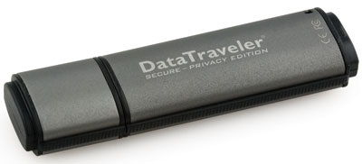  USB2.0  8Gb Kingston DataTraveler Secure Privacy Ed.[DTSP/8GB](RTL)