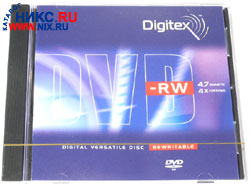   DVD-RW Digitex 4x 4.7Gb