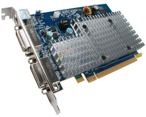   PCI-E 512Mb DDR-2 Sapphire [ATI RADEON HD3450] (RTL) +DualDVI+TV Out