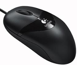   USB&PS/2 Logitech Pilot Wheel Mouse Optical [M-BT96a] Black (RTL) 3.( ) [931145]