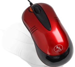   PS/2 A4-Tech 2X Quick Optical Mouse [OP-50D-Red(1)] (RTL) 4.( )