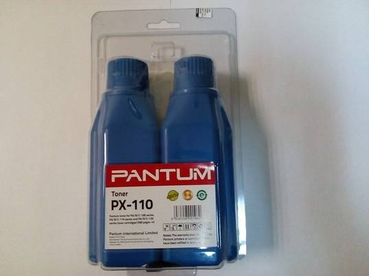 купить заправочный комплект Pantum PX-110 для P2000/M6000 (О) на 3000 коп. (2 чипа + 2 тонера)