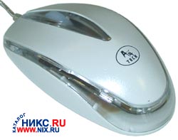   USB&PS/2 A4-Tech Rainbow Shining Optical Mouse SWOP-3-White Ice(6)(RTL) 3.( )