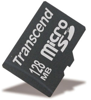    microSD  128Mb Transcend [TS128MUSD] + microSD Adapter