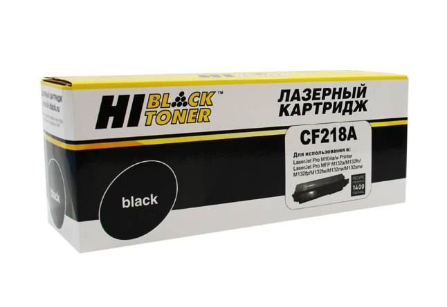  - HP CF218A (Hi-Black)  HP LaserJet Pro M104/MFP M132, 1,4K ( ), HB-CF218A