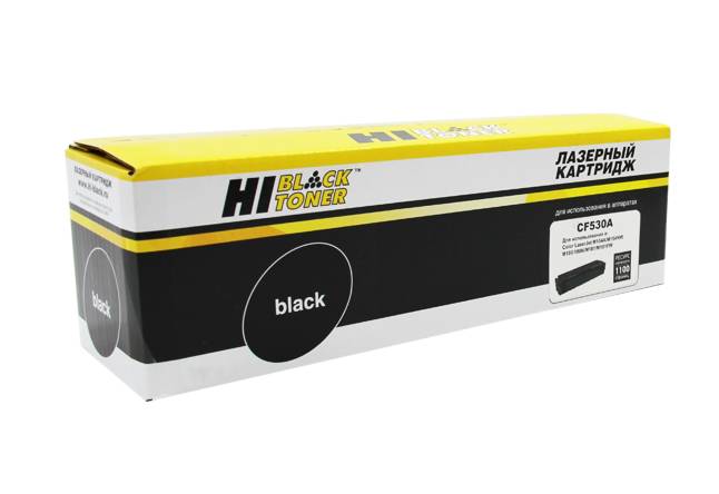  - HP CF530A (Hi-Black)  CLJ Pro M154A/M180n/M181fw, Bk, 1,1K HB-CF530A
