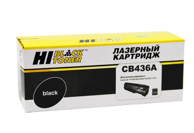  - HP CB436A  LJ P1505/M1120/M1522 (Hi-Black), 2K