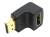 заказать Переходник HDMI 19F - > HDMI 19M, Г-образный коннектор Orient