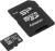    microSDHC 32Gb Silicon Power [SP032GBSTHDU1V10-SP] UHS-1+microSD-- >SD Adapter