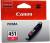 заказать Картридж Canon CLI-451M (magenta) для PIXMA iP7240, MG5440/6340 (6525B001)