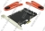   PCI-Ex1 SATA-III, 3port-int, 1port-int for SSD 2.5 STLab A-550 (RTL)