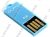   USB2.0  8Gb Qumo Sticker [QM8GUD-STR-Blue] (RTL)