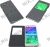   Samsung [EF-CG850BBEGRU] S View Cover Black  Galaxy Alpha