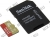    microSDXC 64Gb SanDisk Extreme [SDSDQXL-064G-GA4A] UHS-I U3+microSD-- >SD Adapter