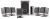   Altec Lansing  251+AAD200 Black 5.1 Speaker System(5+Subwoofer+Dolby Digital Decoder)