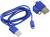   USB A-- >micro-B 1.2.0 Smartbuy [iK-12c blue]