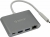   USB3.0 HUB 2-Port + USB-C + LAN, . USB-C Orico [RCR2A-SG Gray]