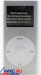   Apple iPod Mini[M9800B/A-4Gb]Silver(MP3/WAV/Audible/AAC/AIFF/AppleLosslessPlayer,4Gb,USB2.0/I