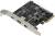   PCI-Ex4 Thunderbolt3 USB-C, USB3.1, miniDisplayPort ASUS ThunderboltEX 3 (RTL)