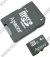    microSDHC  4Gb Apacer Class6+microSD-- >SD A