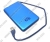    3Q [3QHDD-C255-PL160] Blue USB2.0 Portable HDD 160Gb EXT (RTL)