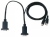   MIDIMan MIDI Cable(15pin Joystick connector(M)- >MIDI In/Out,15pin Joystick connector(F))