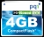    PQI CompactFlash Card 4Gb 100x