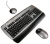   Defender Wireless Keyboard+Mouse[WRS-5400]Black(Ergo,/,PS/2,FM+ 4,Roll,Optical,